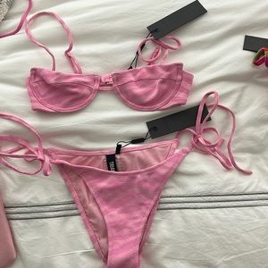 Moreno Triangl Pink Swimsuit